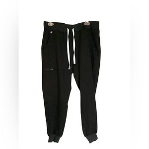 Figs Women's Technical Collection Zamora Jogger Scrub Pants Black L/P